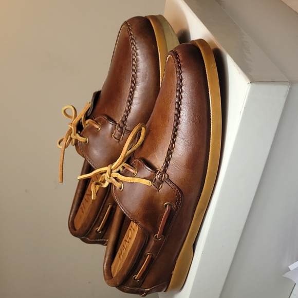 Brooks Brothers Shoes Brooks Brothers British Tan Leather Boat